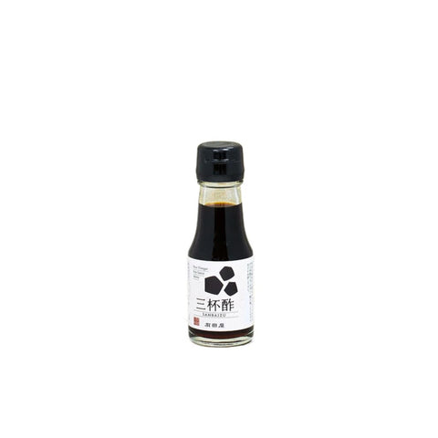 Sanbaizu sauce 70 ml i original japansk glasflaske – autentisk japansk premium sauce med en harmonisk balance af sojasauce, eddike og fyldig umami, perfekt til sushi og salater.
