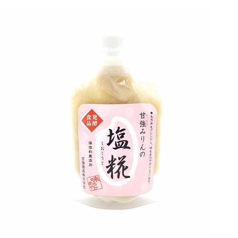 Shio Koji pasta 200 g i original japansk emballage – autentisk japansk shio koji fremstillet med fermenteret koji-ris, fyldig umami og naturlig fermentering, perfekt til marinader, kød, fisk, grøntsager og autentisk japansk madlavning.