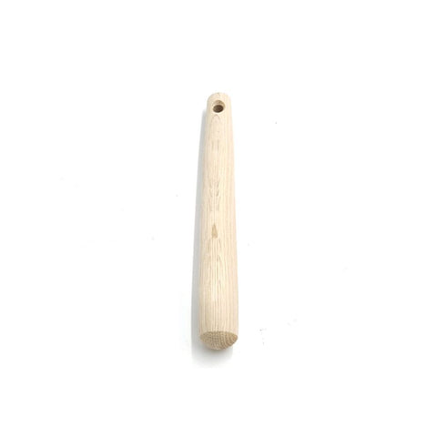 Træ støder/kværner til morter, 17 cm.