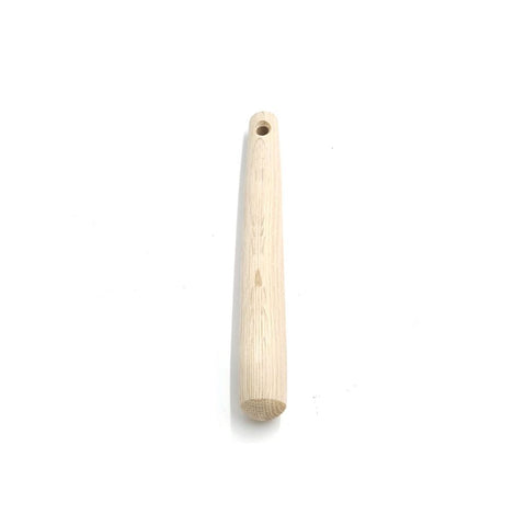 Træ støder/kværner til morter, 17 cm.