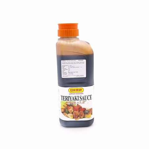 Teriyaki sauce 2 kg i original japansk flaske – autentisk japansk teriyakisauce med fyldig umami, perfekt balance mellem sødme og salt samt premium kvalitet til marinader, glasering og japansk madlavning.