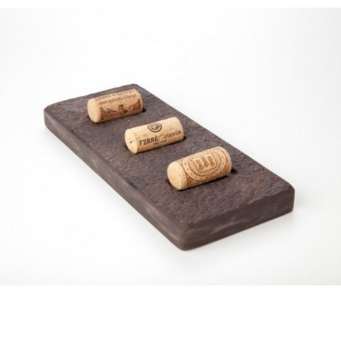 Tredobbelt korkprop præsentationsholder, 1 stk.  /  Triple Cork Stand 1 pcs.