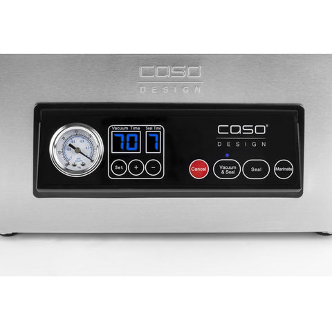 Digitalt display på Caso Vakuumpakker VacuChef 70