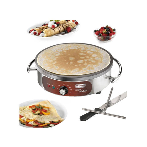 Waring Crepespande Ø40.5 cm med termostat crepes pande