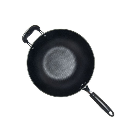 Stor wok med håndtag 