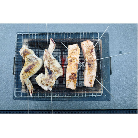 Yakitori Grillspyd i metal 24 cm