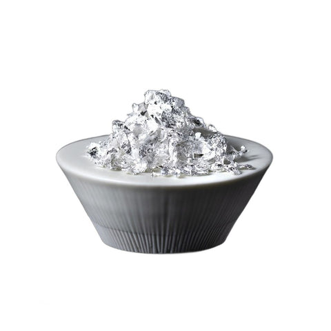 Spiselige sølvflager - eksklusiv topping